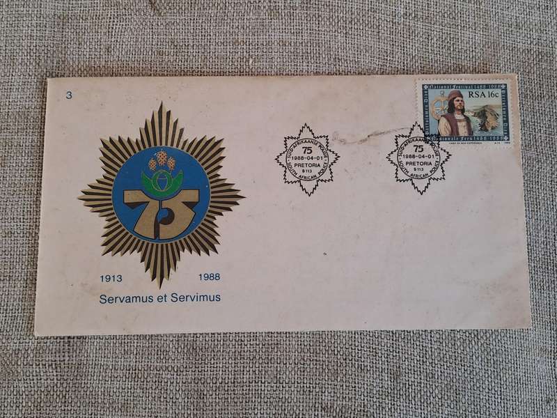 First Day Covers: 75th Anniversary SAP, Siege of Ladysmith, Foreign involvement in Anglo-Boer War