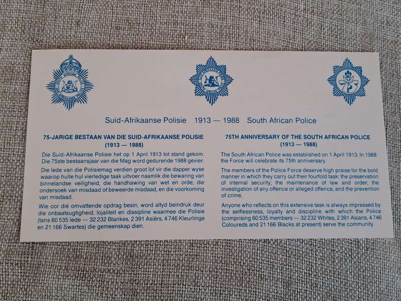 First Day Covers: 75th Anniversary SAP, Siege of Ladysmith, Foreign involvement in Anglo-Boer War