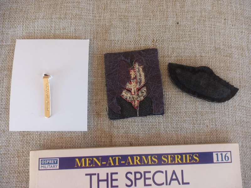 Special Air Service - Book , and badges - 4 items