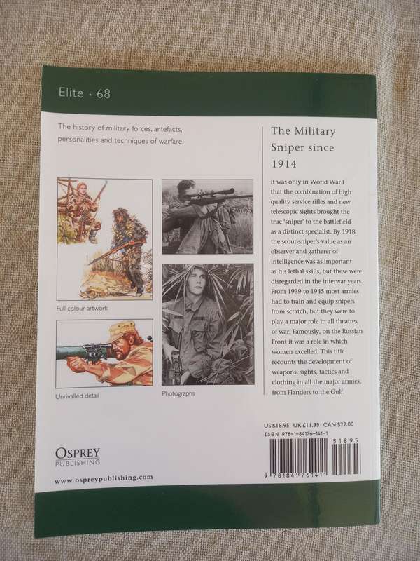 The Military Sniper since 1914 - Osprey Publishing