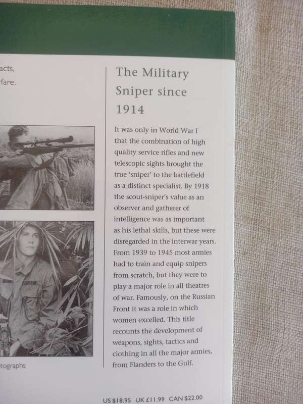 The Military Sniper since 1914 - Osprey Publishing