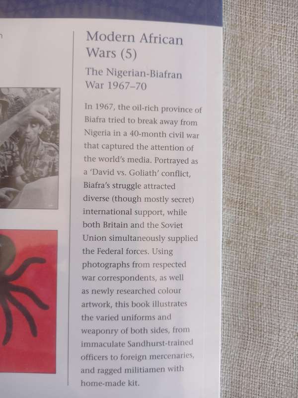 Modern African Wars (5) - The Nigerian-Biafran War 1967 - 70 - Osprey Publishing