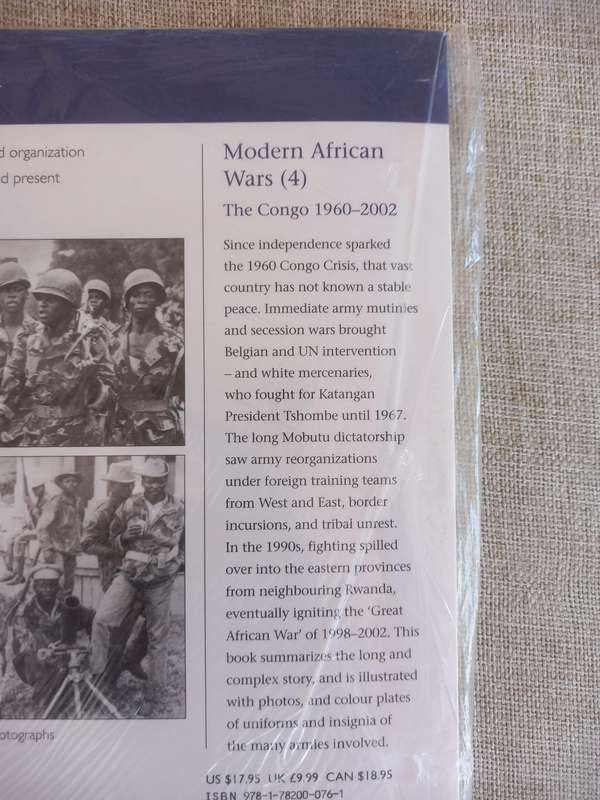 Modern African Wars (4) The Congo 1960 - 2002 - Osprey Publishing