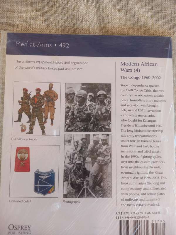 Modern African Wars (4) The Congo 1960 - 2002 - Osprey Publishing