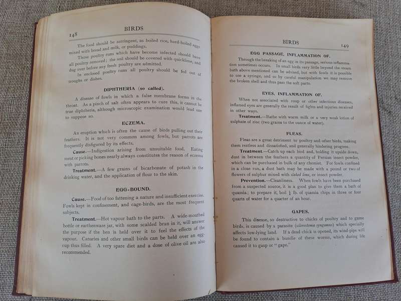 Animals treatment First Aid: Horses Dogs Birds & Cattle, The Elliman E.F.A. book