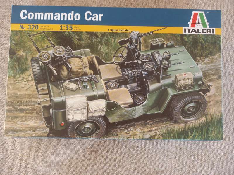 Commando Car 1/35 scale - Italeri