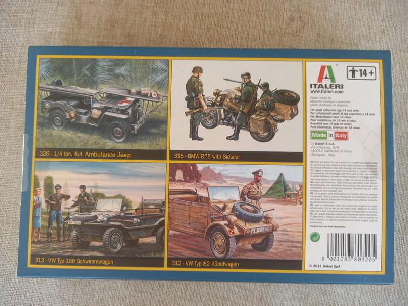 Commando Car 1/35 scale - Italeri