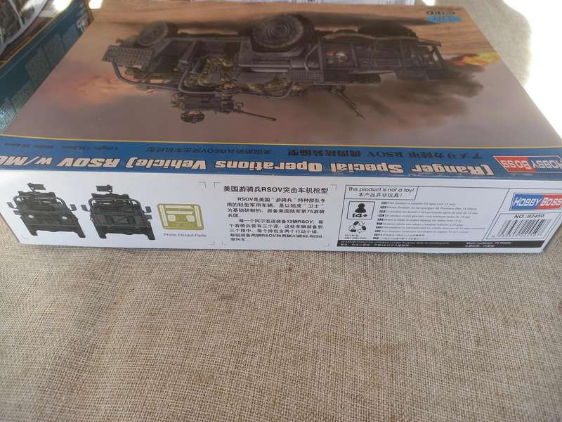 Ranger Special Operations Vehicle 1/35 scale - HobbyBoss