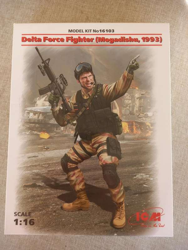 Delta Force Fighter (Mogadishu, 1993) scale 1/16