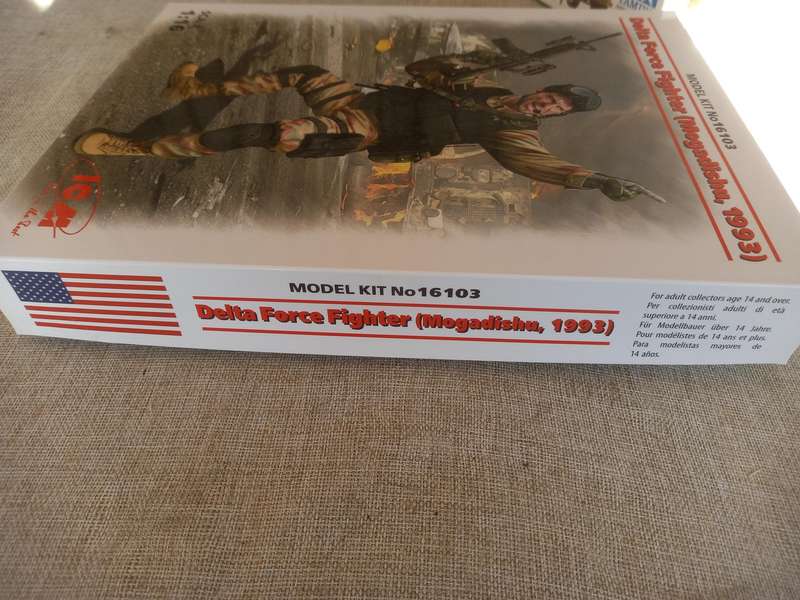 Delta Force Fighter (Mogadishu, 1993) scale 1/16