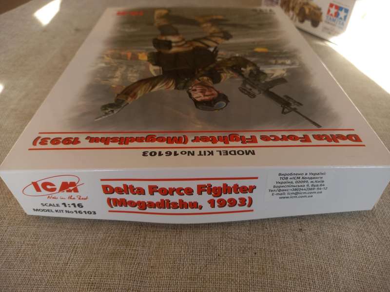 Delta Force Fighter (Mogadishu, 1993) scale 1/16