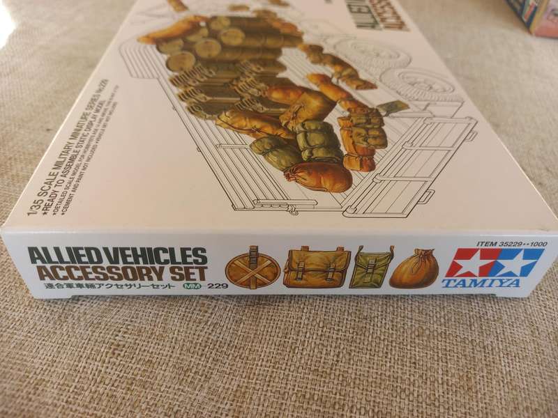 Allied Vehicles Accessory Set 1/35 scale - Tamiya