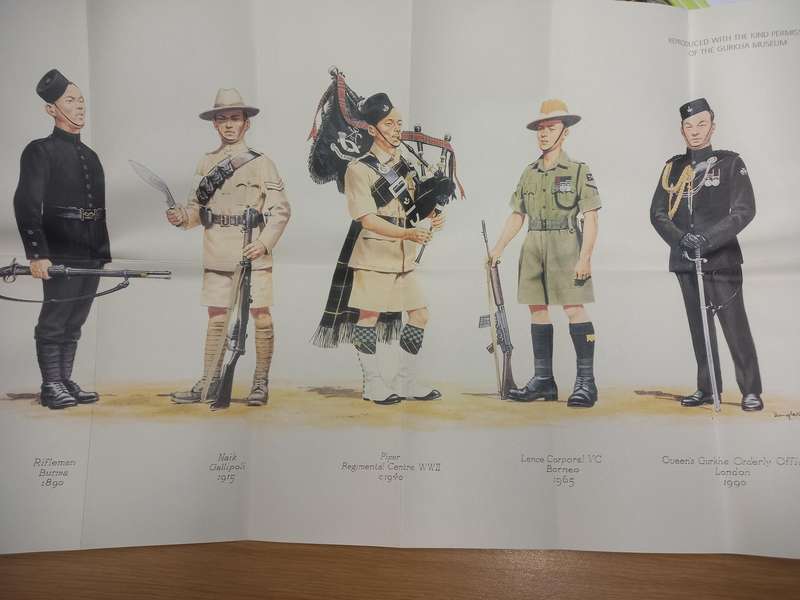 Gurkha's - The Official Story - Book, Video and Poster