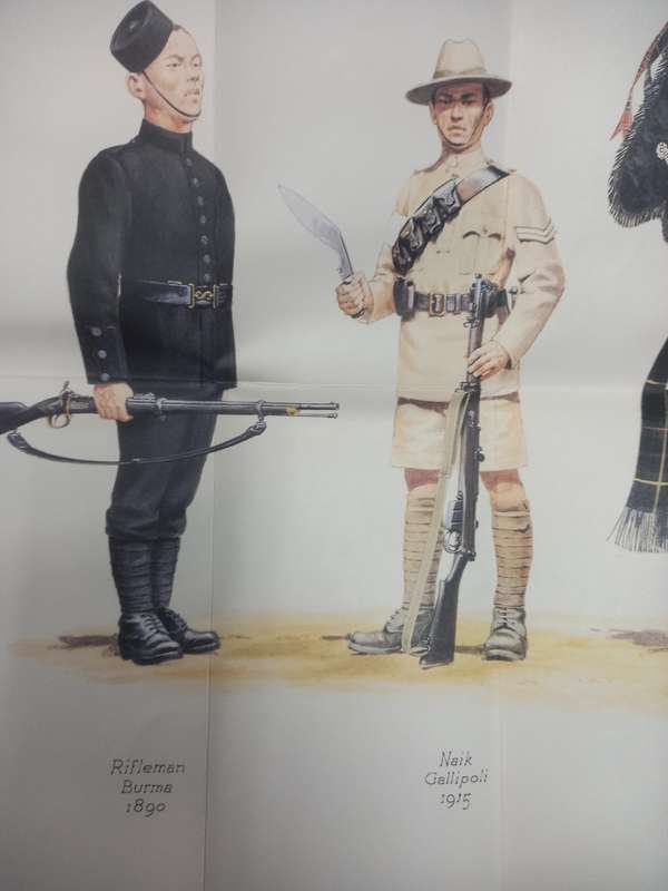 Gurkha's - The Official Story - Book, Video and Poster