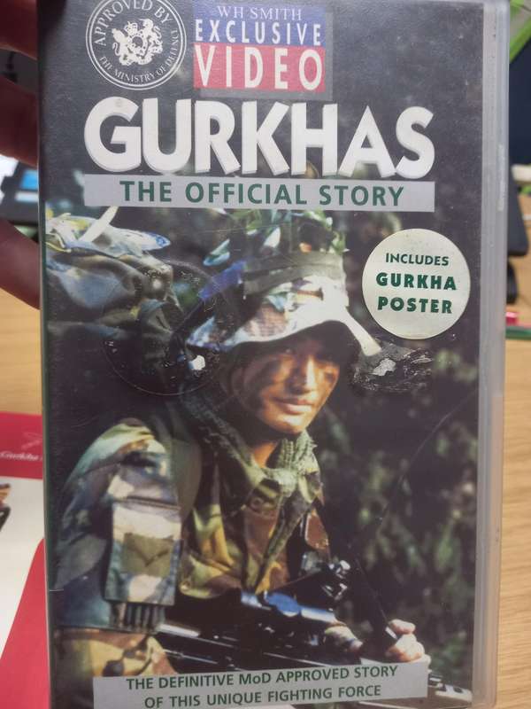 Gurkha's - The Official Story - Book, Video and Poster
