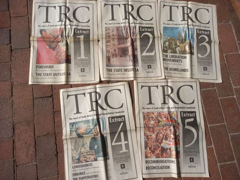 TRC - The report of South Africa's Truth and Reconciliation Commission - Independant Newspapers 1998