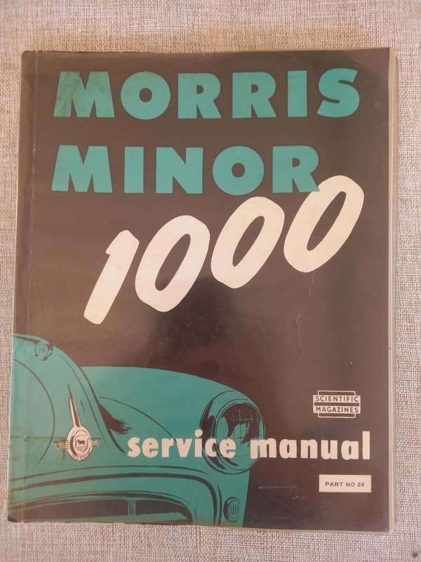 Morris Minor 1000 Service Manual 1957-1961