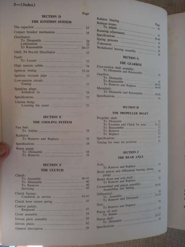 Morris Minor 1000 Service Manual 1957-1961