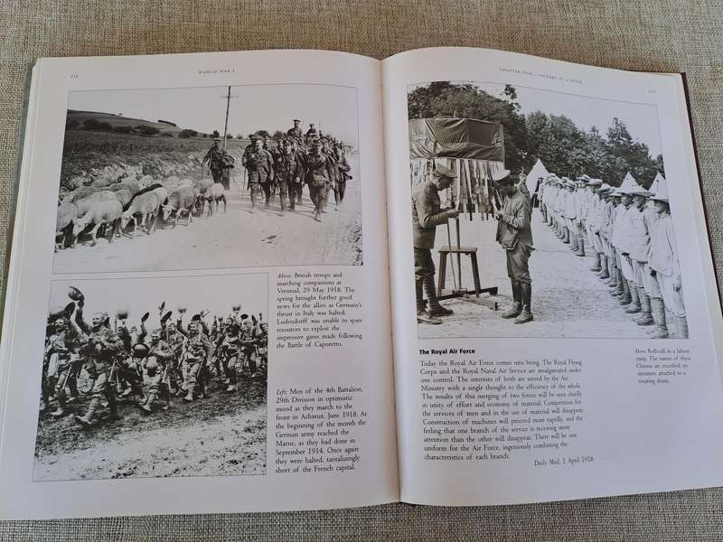 The History of World War I in Photographs - R. Hamilton