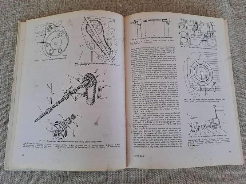 Citroen ID, D, DS 19, 20, 21 Owners Workshop Manual 1966-74 - Autobooks