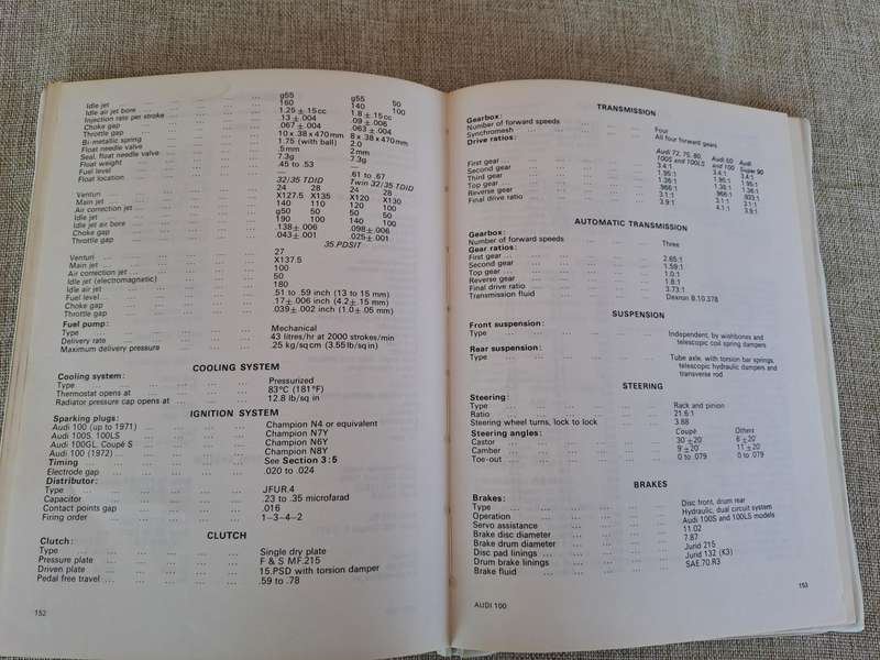 Audi 100 Owners Workshop Manual 1969-73 - Autobooks