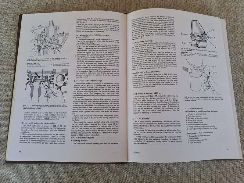 Workshop Manual for the 1100 and 1300, 1962-1968, Austin, Morris, MG, Riley, Vanden Plas & Wolseley