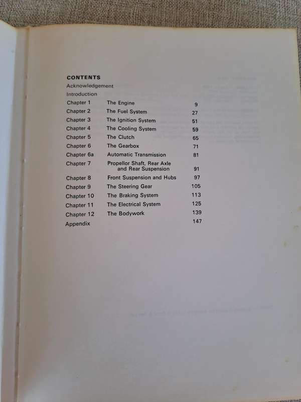Workshop Manual for Hillman Minx 1965-67  Autopress Ltd