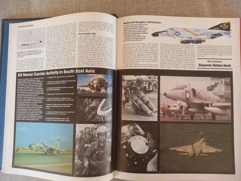 The illustrated encyclopedia of aircraft - 216 volumes - 18 binders
