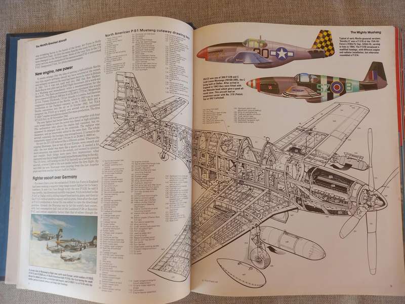 The illustrated encyclopedia of aircraft - 216 volumes - 18 binders