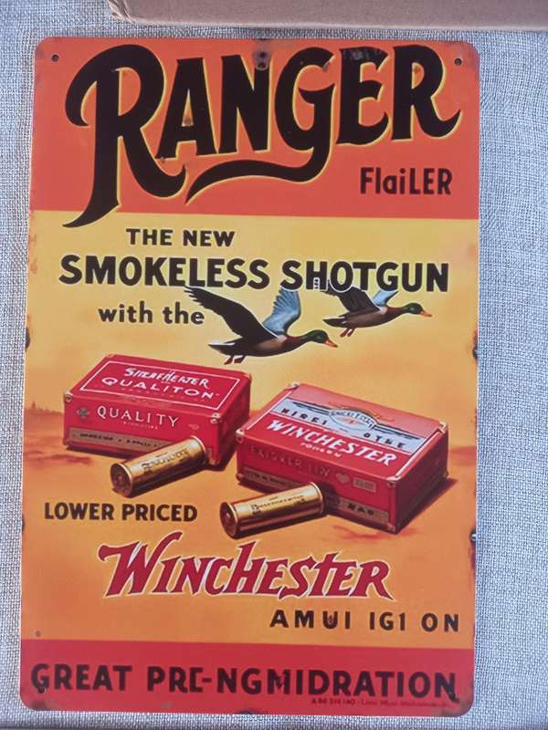 Ranger - Advertising Tin Plate Sign