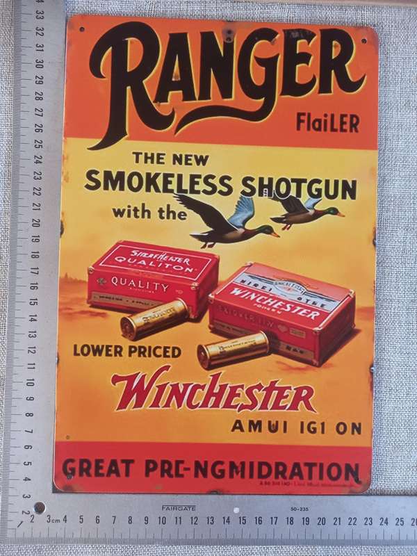 Ranger - Advertising Tin Plate Sign