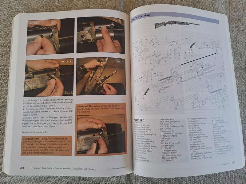 Shooter's Bible Guide to Firearms Assembly, Disassembly, and Cleaning