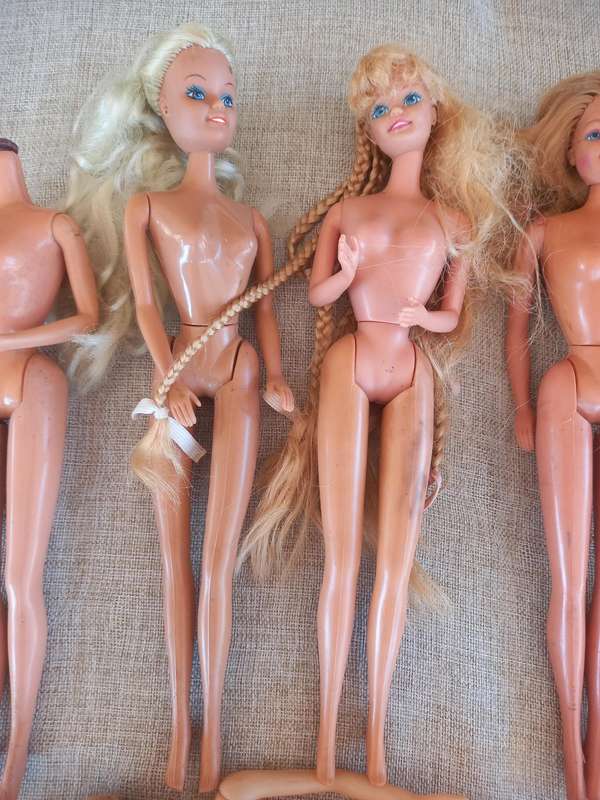 Barbies and Ken and spares