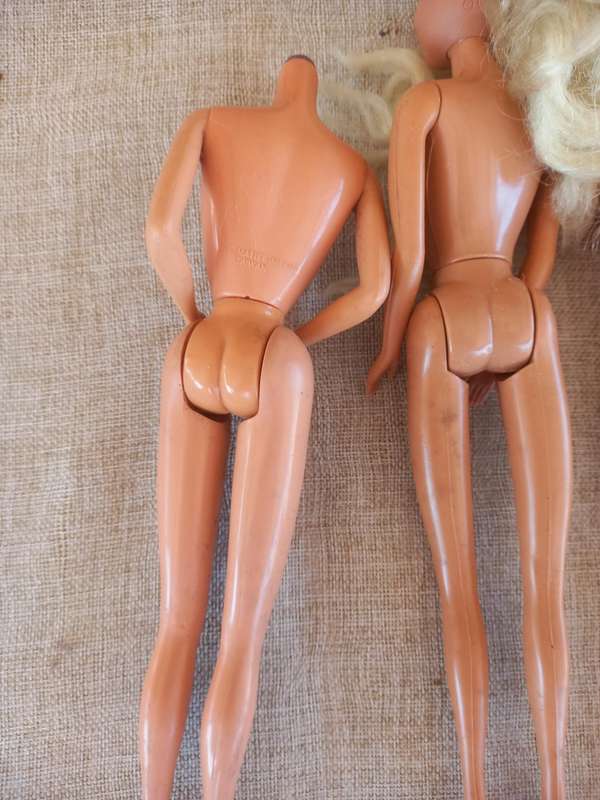 Barbies and Ken and spares
