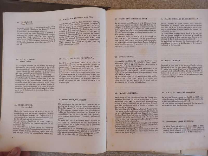 100 Wonders of the World (Wonderen Der Wereld - in hondered kleuren dia's) - photographic slides