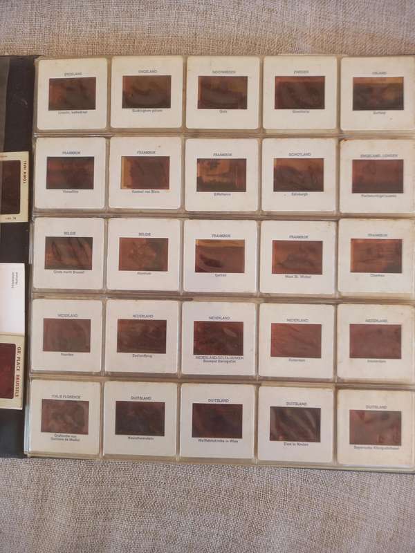 100 Wonders of the World (Wonderen Der Wereld - in hondered kleuren dia's) - photographic slides