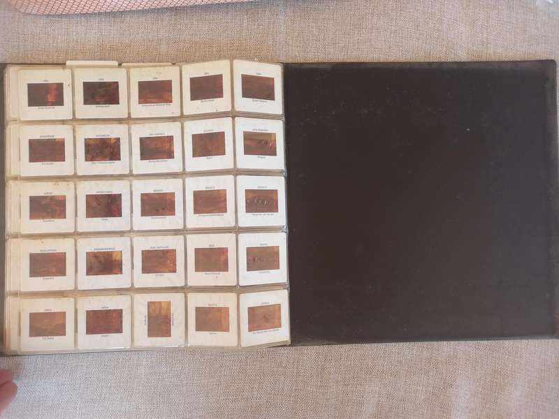 100 Wonders of the World (Wonderen Der Wereld - in hondered kleuren dia's) - photographic slides