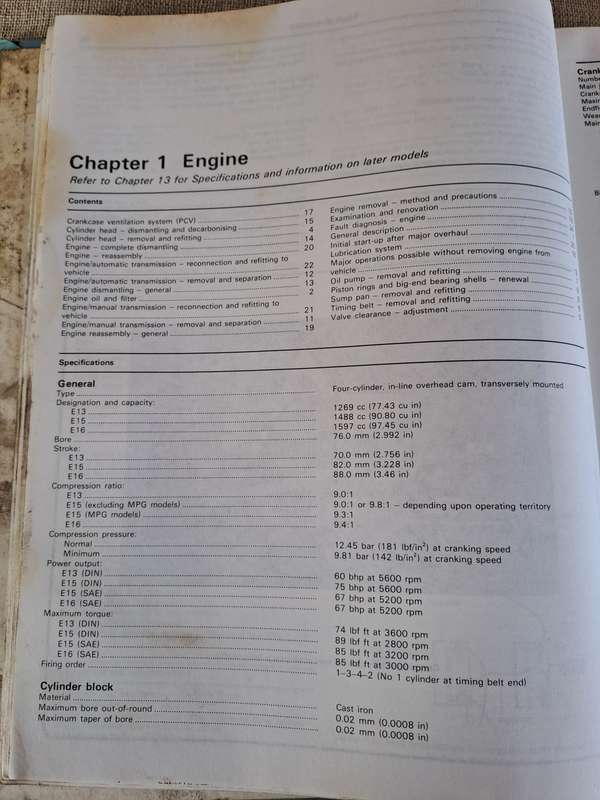Nissan Sunny Owners Workshop Manual 1982 to 1986 - Haynes