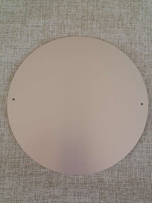 Smith & Wesson - Circular Advertising Tin Plate Sign