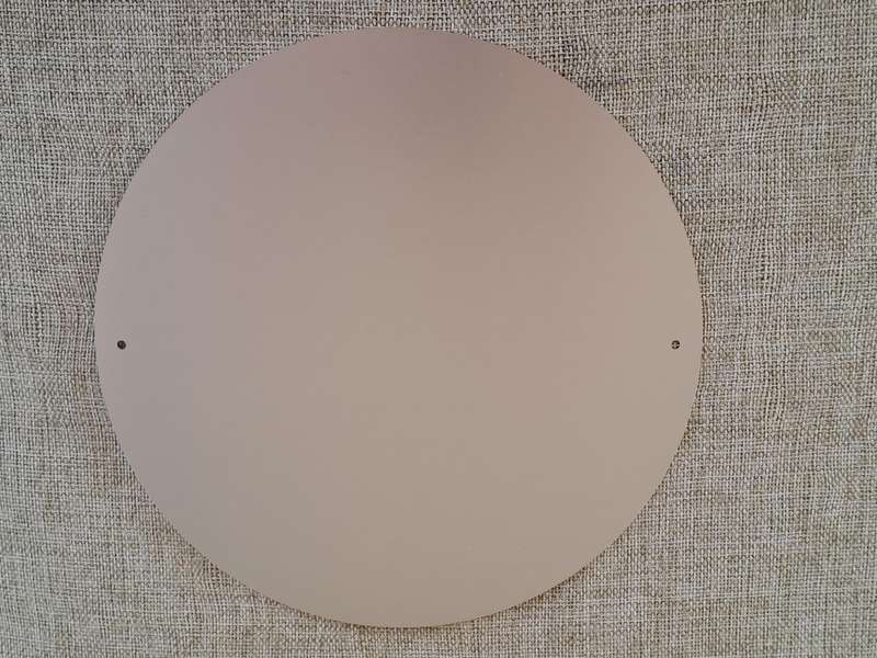 Smith & Wesson - Circular Advertising Tin Plate Sign