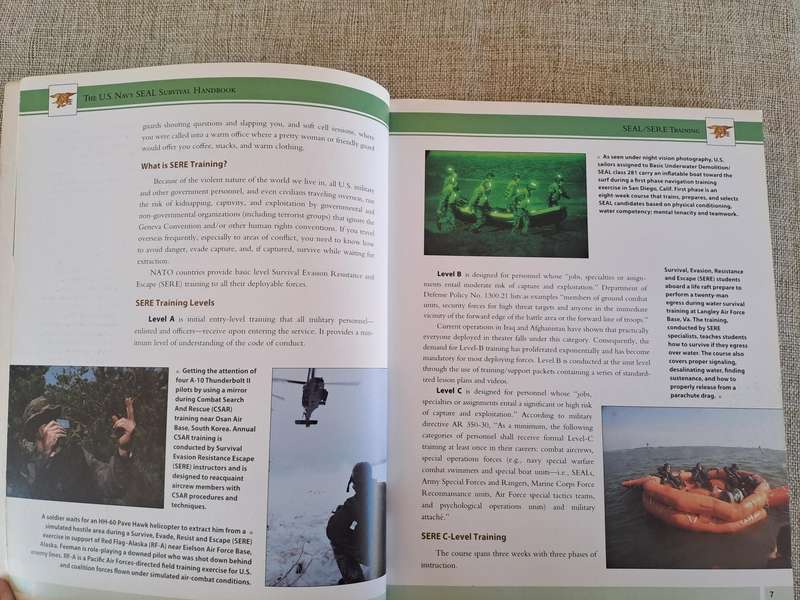 The U.S. Navy Seal Survival Handbook - Don Mann and Ralph Pezzullo