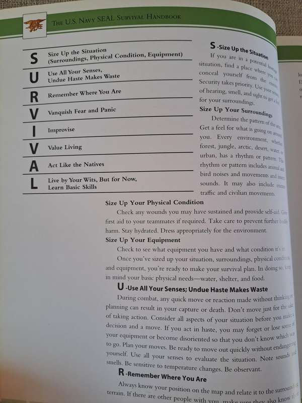 The U.S. Navy Seal Survival Handbook - Don Mann and Ralph Pezzullo
