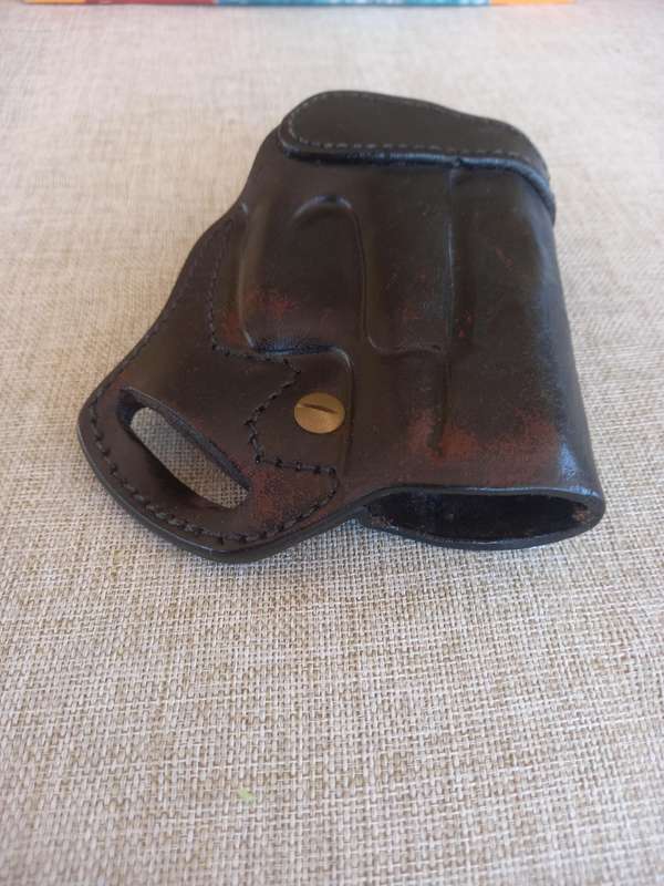 Leather - OWB - Horizontal - Small of the back Holster - Glock 17/19/22/23 or similar size frame