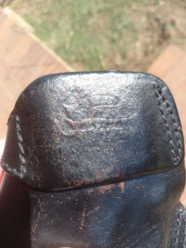 Leather - OWB - Horizontal - Small of the back Holster - Glock 17/19/22/23 or similar size frame