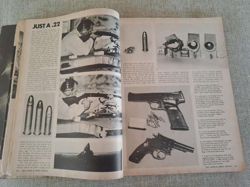 Guns and Ammo 1971 Annual - Worlds Most Comprehensive Catalog of Firearms