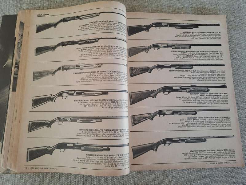 Guns and Ammo 1971 Annual - Worlds Most Comprehensive Catalog of Firearms
