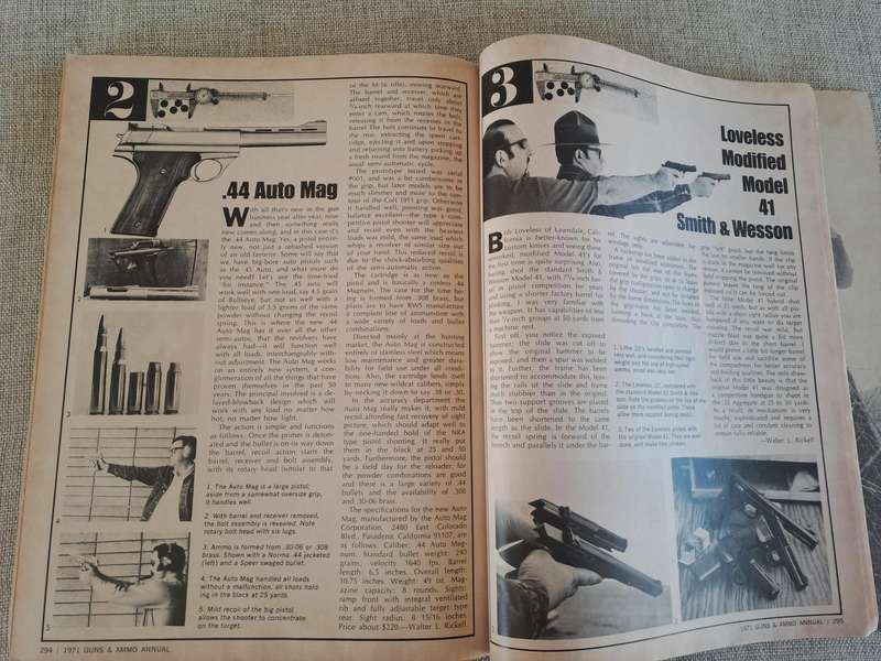 Guns and Ammo 1971 Annual - Worlds Most Comprehensive Catalog of Firearms