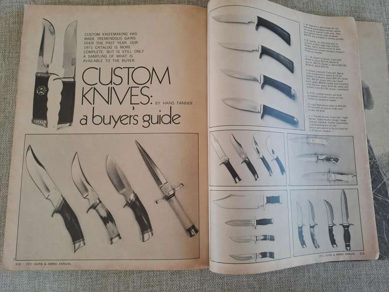 Guns and Ammo 1971 Annual - Worlds Most Comprehensive Catalog of Firearms