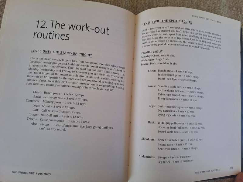 Chris Ryans SAS Fitness Book