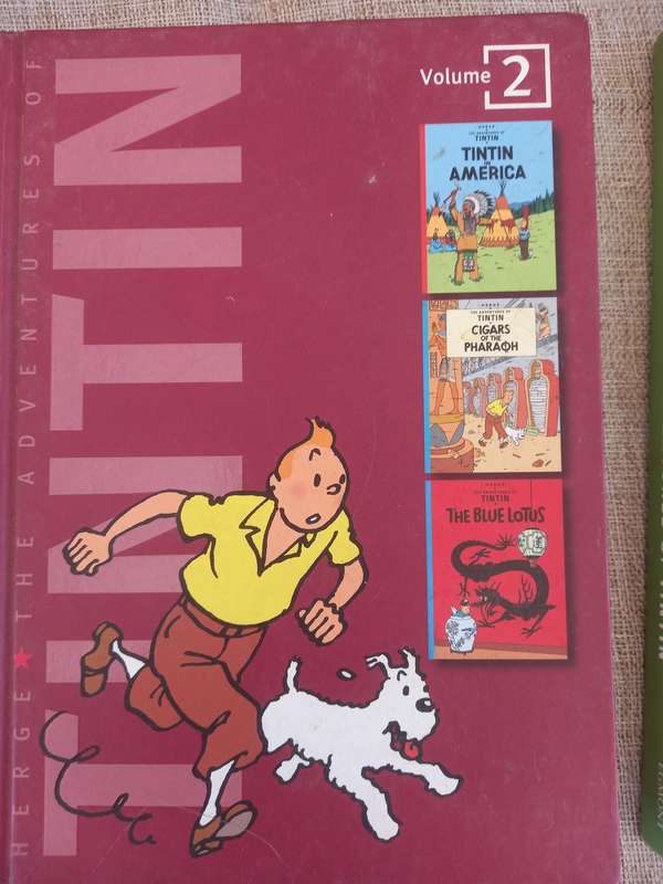 The Adventures of Tintin - vols 1 - 8 hardcover book set - Herge